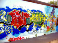 Graffiti Berliner Mauer
