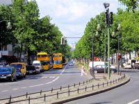 Blick in den Kurfürstendamm in Berlin