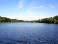 Blick über den Wannsee in Berlin